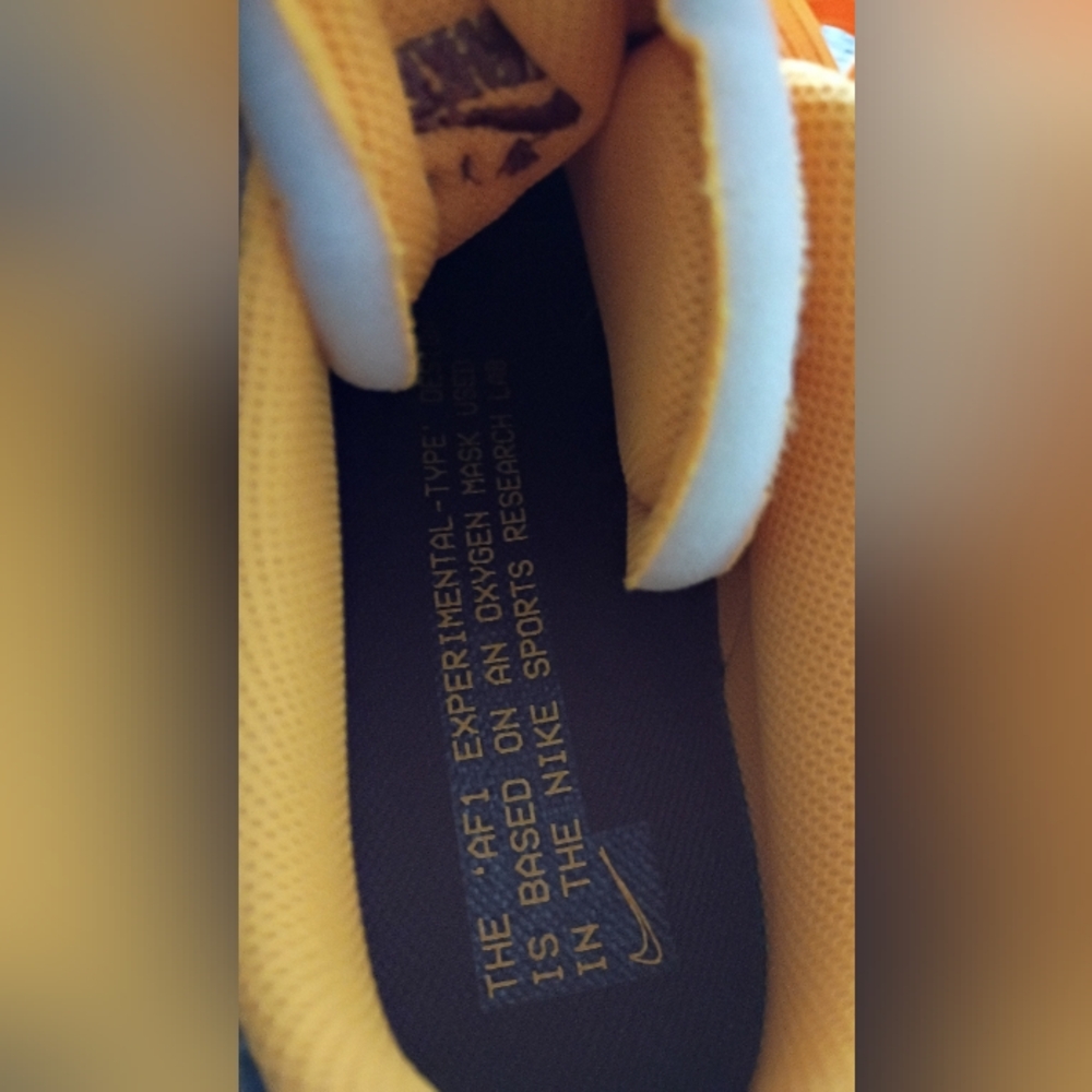 NIKE AIR FORCE ONES... EXPERIMENTAL UPS... NEW - Picture 14 of 15